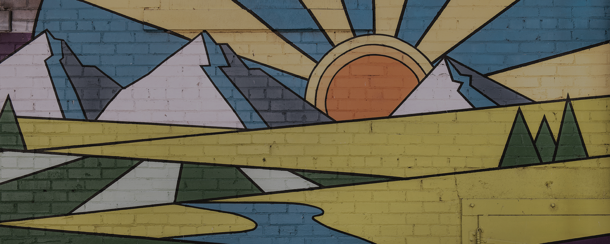 Sunset Mural/ Tim Mossholder