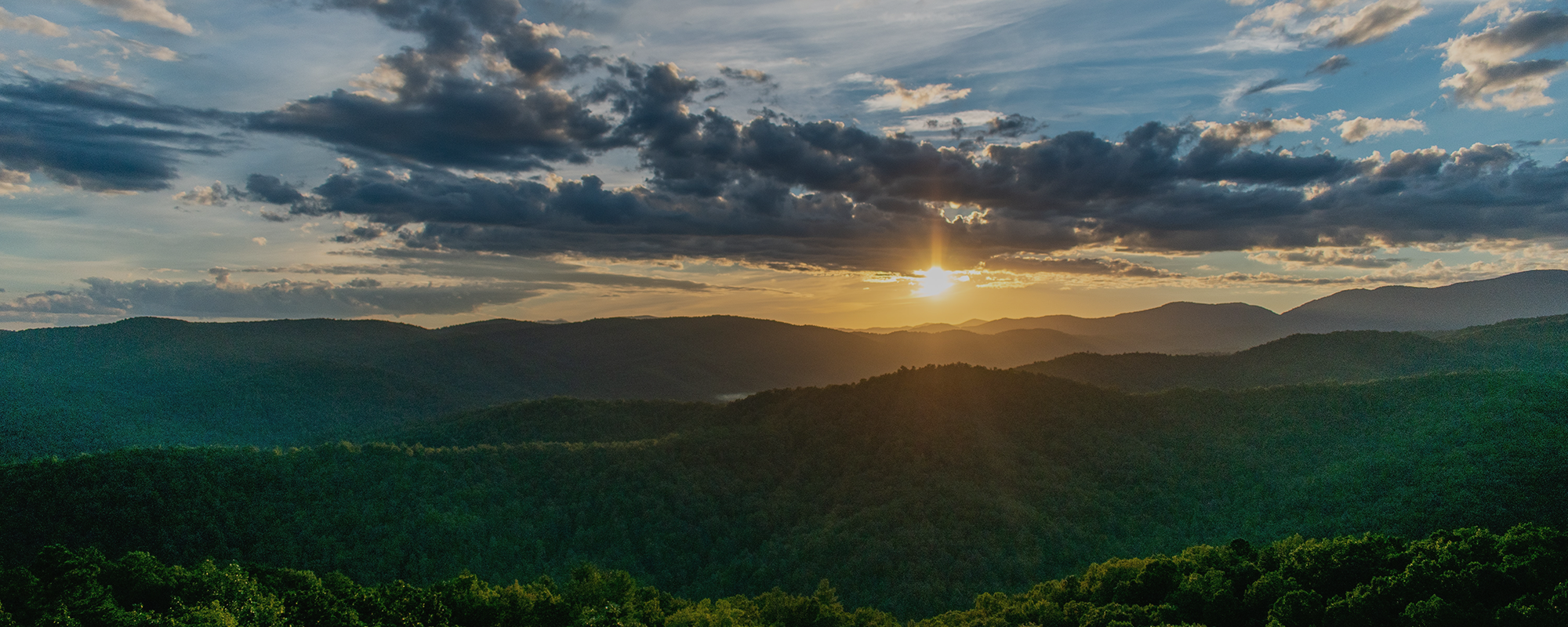 photo: Elijah Mears/ Mountain Sunset/ Wilkes County, NC